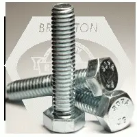 Hex Tap Bolt, A307 Grade A, Zinc Cr+3, Low Carbon (inch)