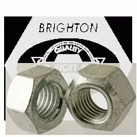 Metric Class 10 All Metal Locknut Din 980 V Zinc Cr+3 & Waxed