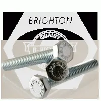 Hex Tap Bolt, Grade 5, Zinc Cr+3, Medium Carbon (inch)