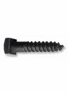 Square Lag Screws, A307 Grade A, Plain (inch)
