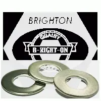 Stainless 18 8, Flat Washer Brighton Best Standard (inch)