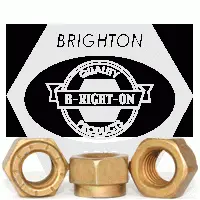 L9 Collar Locknuts Cad. Yellow & Wax (USA) (inch)