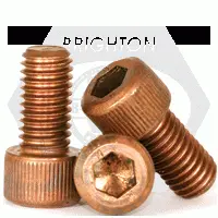 Socket Head Cap Screws, Silicon Bronze, Plain (inch)
